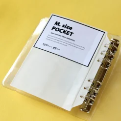 Sticker 6 Ring A6 Wide Pocket Refill