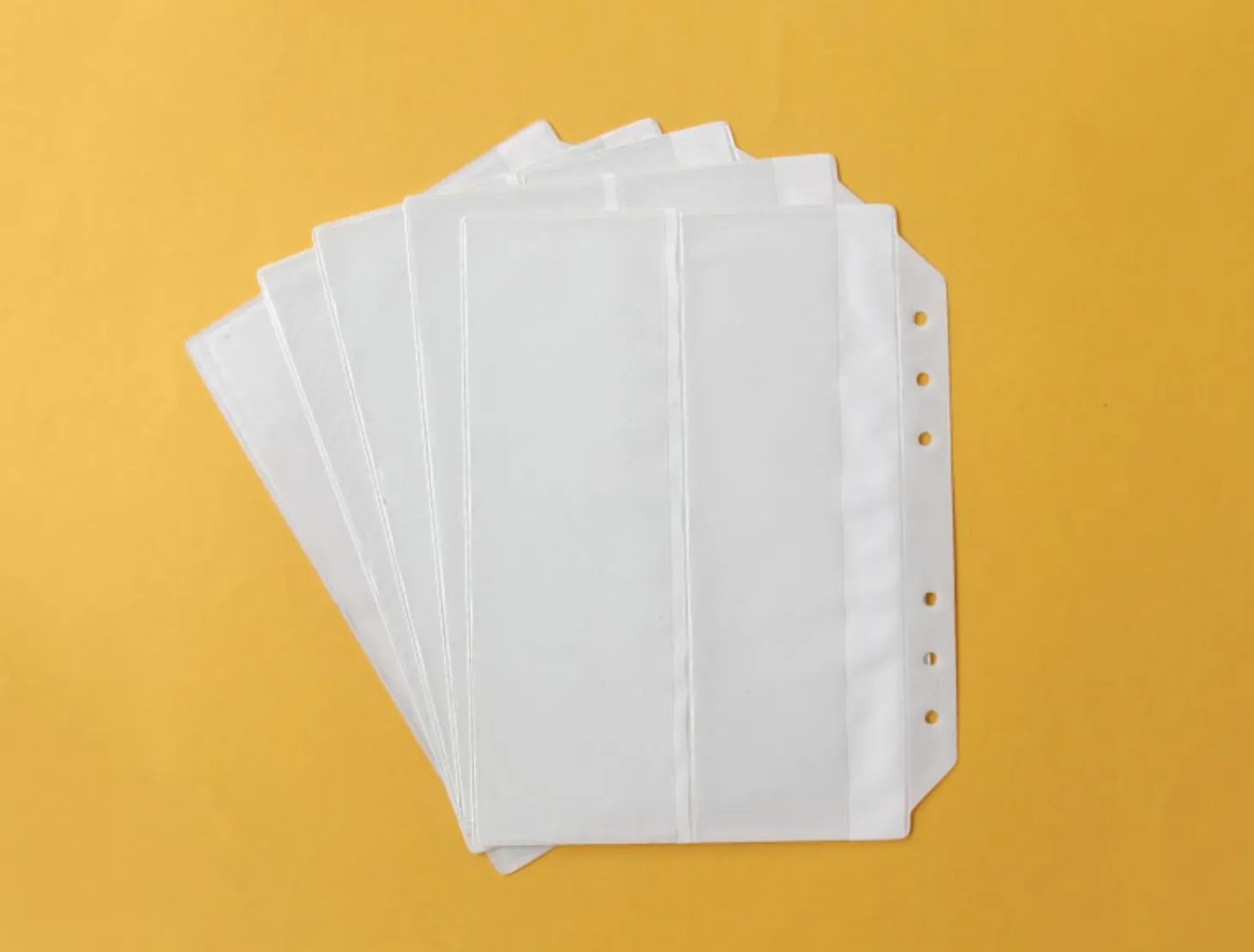 Sticker 6 Ring A6 Wide Pocket Refill