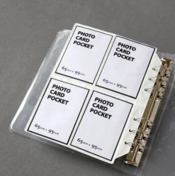 Sticker 6 Ring A6 Wide Pocket Refill
