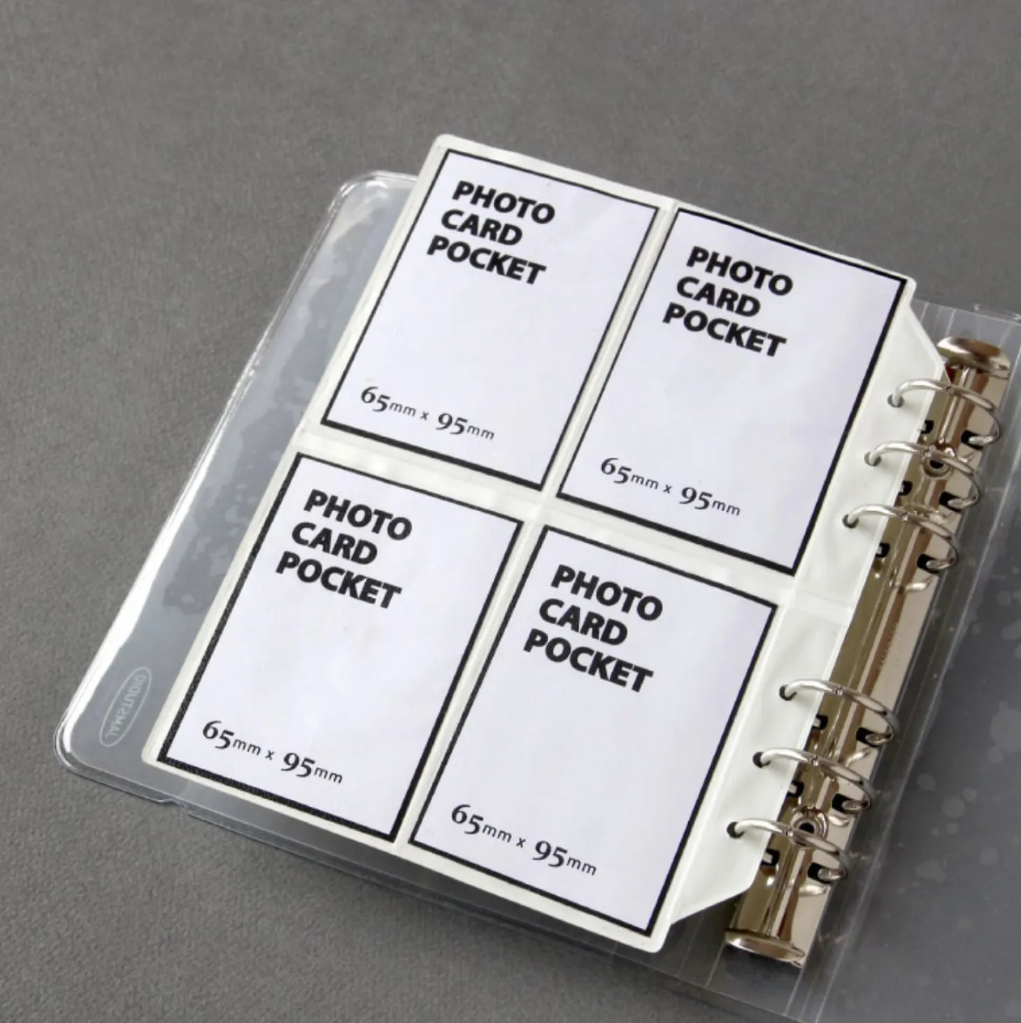 Sticker 6 Ring A6 Wide Pocket Refill