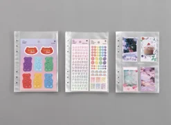 Sticker Storage 6 Ring A5 Pocket Refill