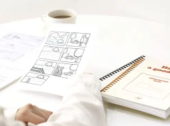 Storyboard Idea Spiral Notebook