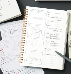 Storyboard Idea Spiral Notebook