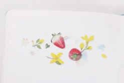 Strawberry Pressed Fruit Sticker