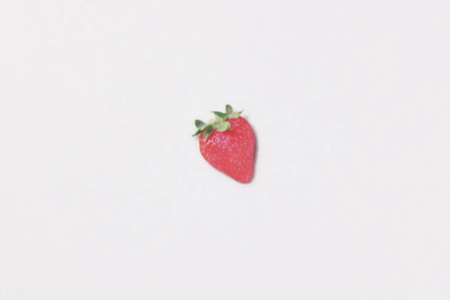 Strawberry Pressed Fruit Sticker
