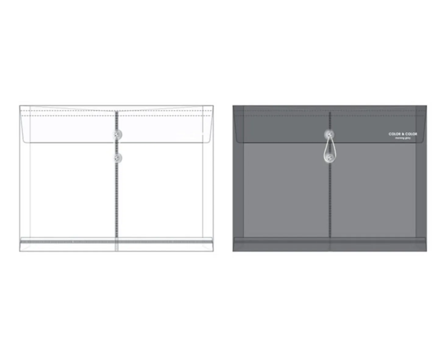 String Tie Document Envelope