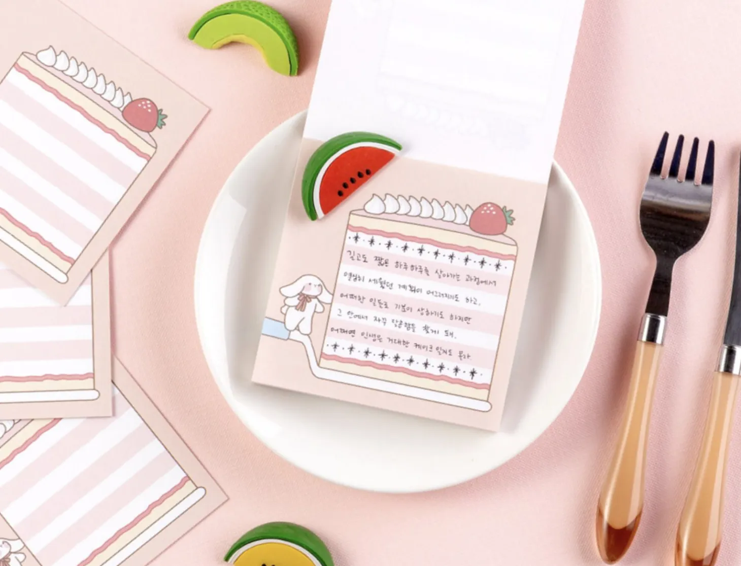 Sugar Town Dessert Memo Pad