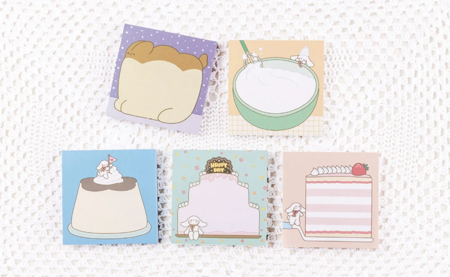Sugar Town Dessert Memo Pad