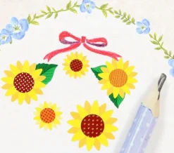 Sunflower Deco Sticker