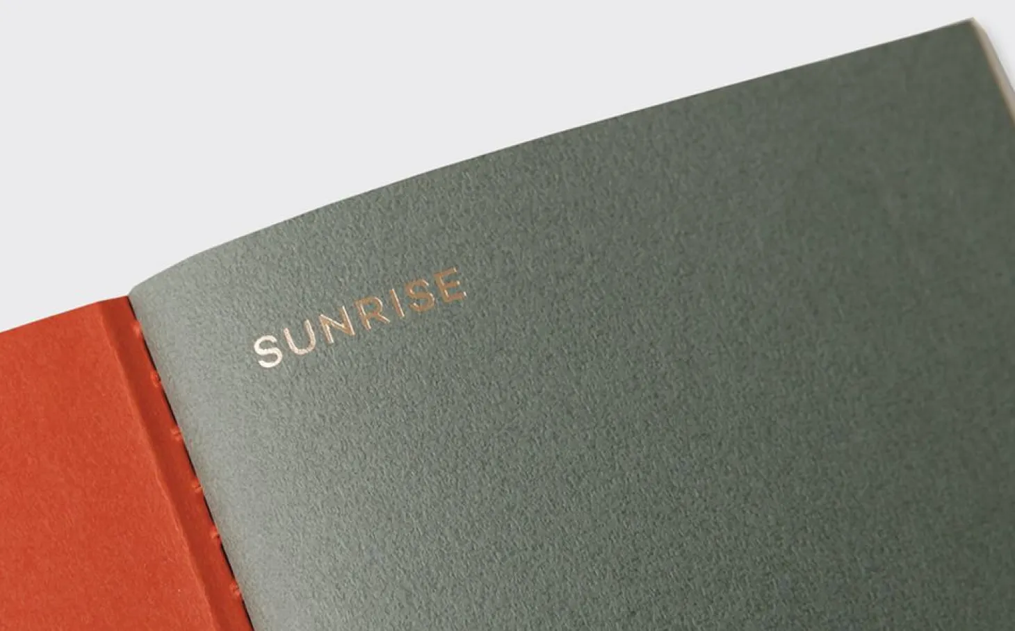 Sunset Daily Log Notebook