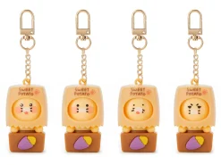 Sweet Potato Choonsik Switchable Emoji Key Ring