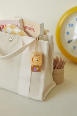 Sweet Potato Choonsik Switchable Emoji Key Ring