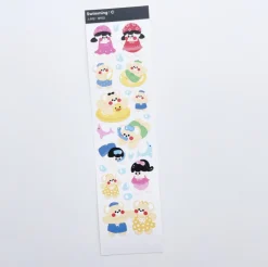 Swimming Slim Sticker