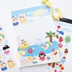 Swimming Slim Sticker