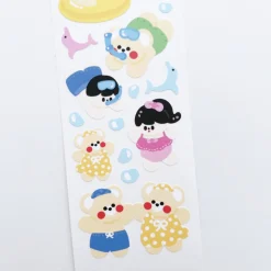 Swimming Slim Sticker