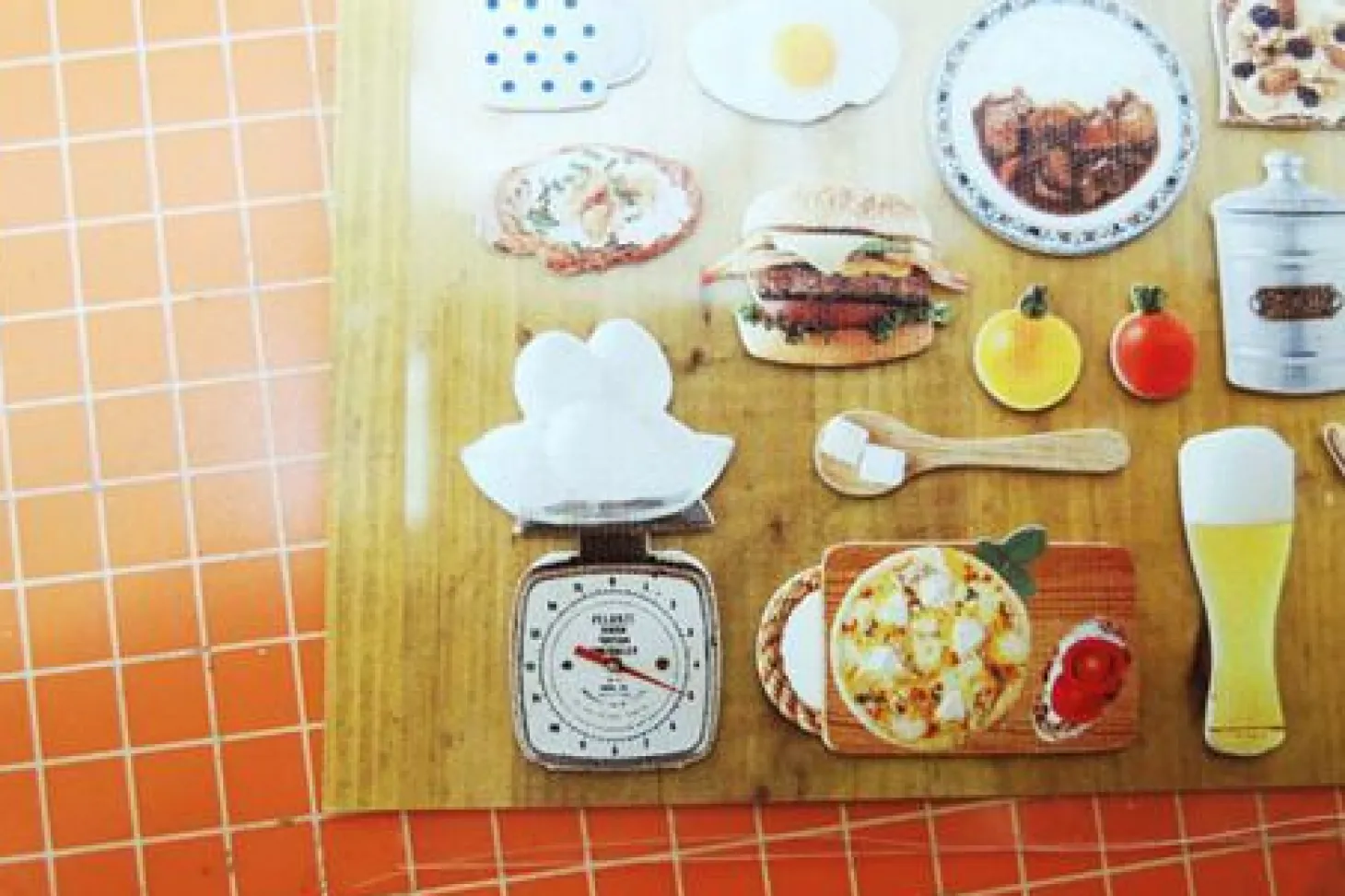 Tempting Foods Deco Sticker