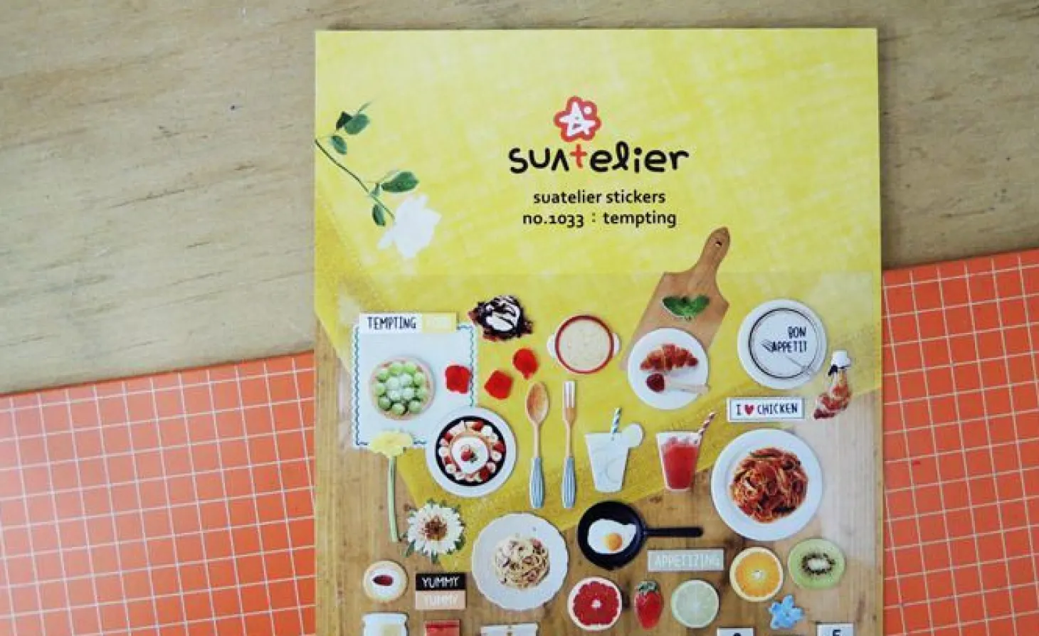 Tempting Foods Deco Sticker