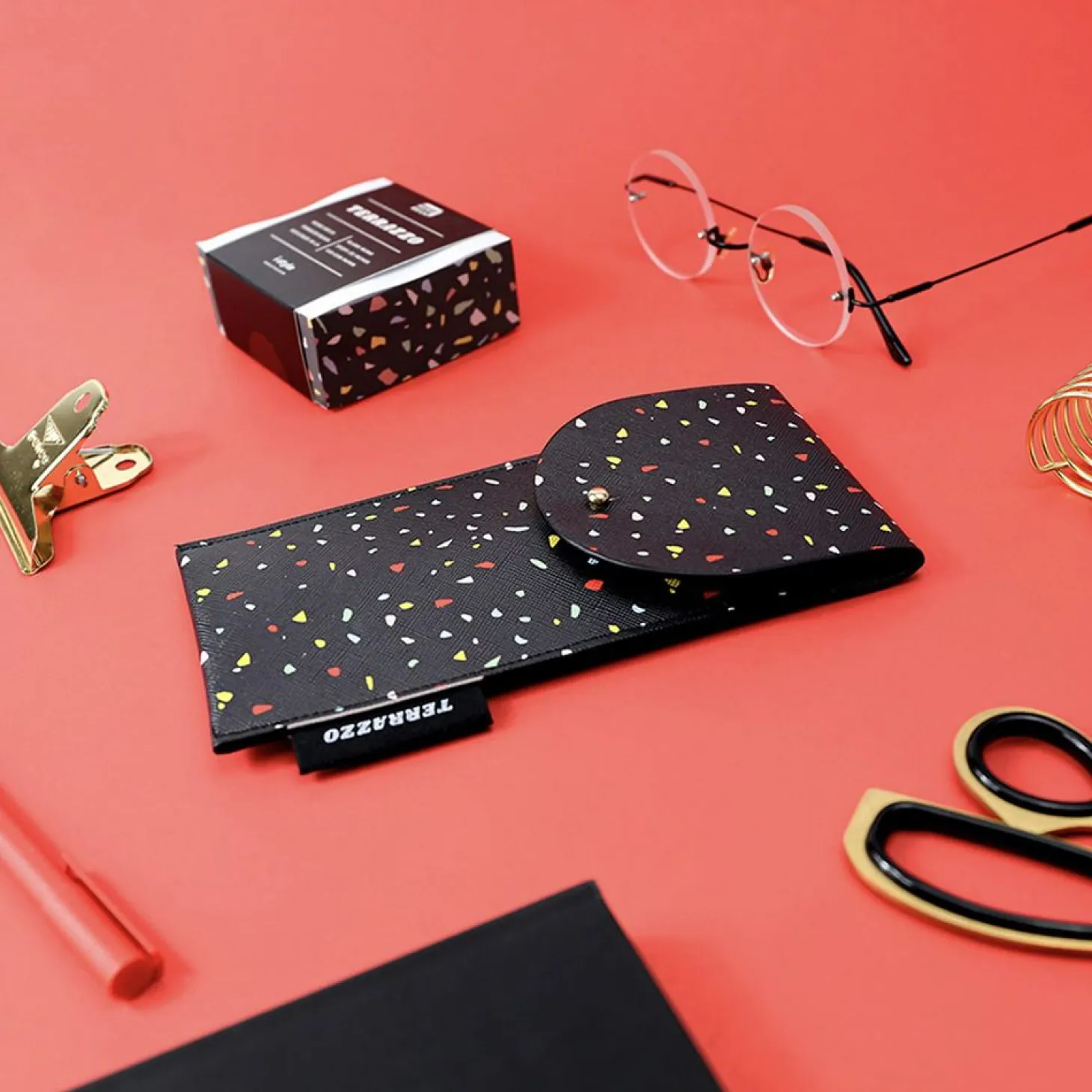 Terrazzo Pencil Case