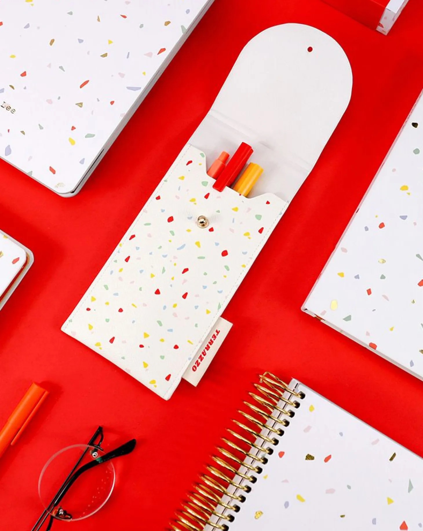 Terrazzo Pencil Case