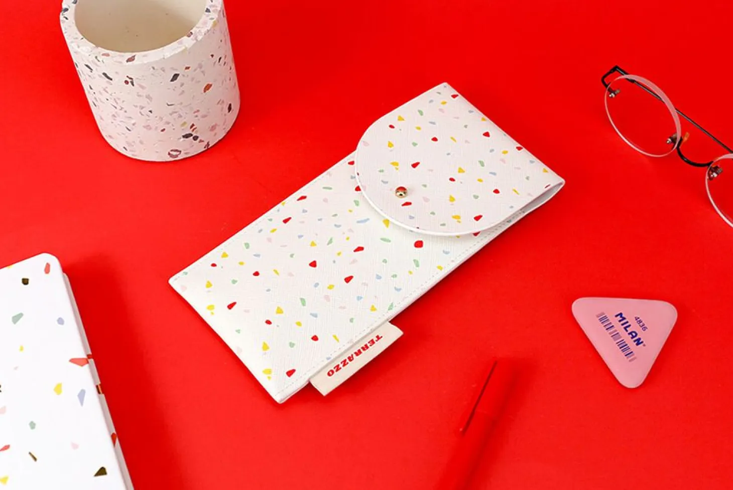 Terrazzo Pencil Case