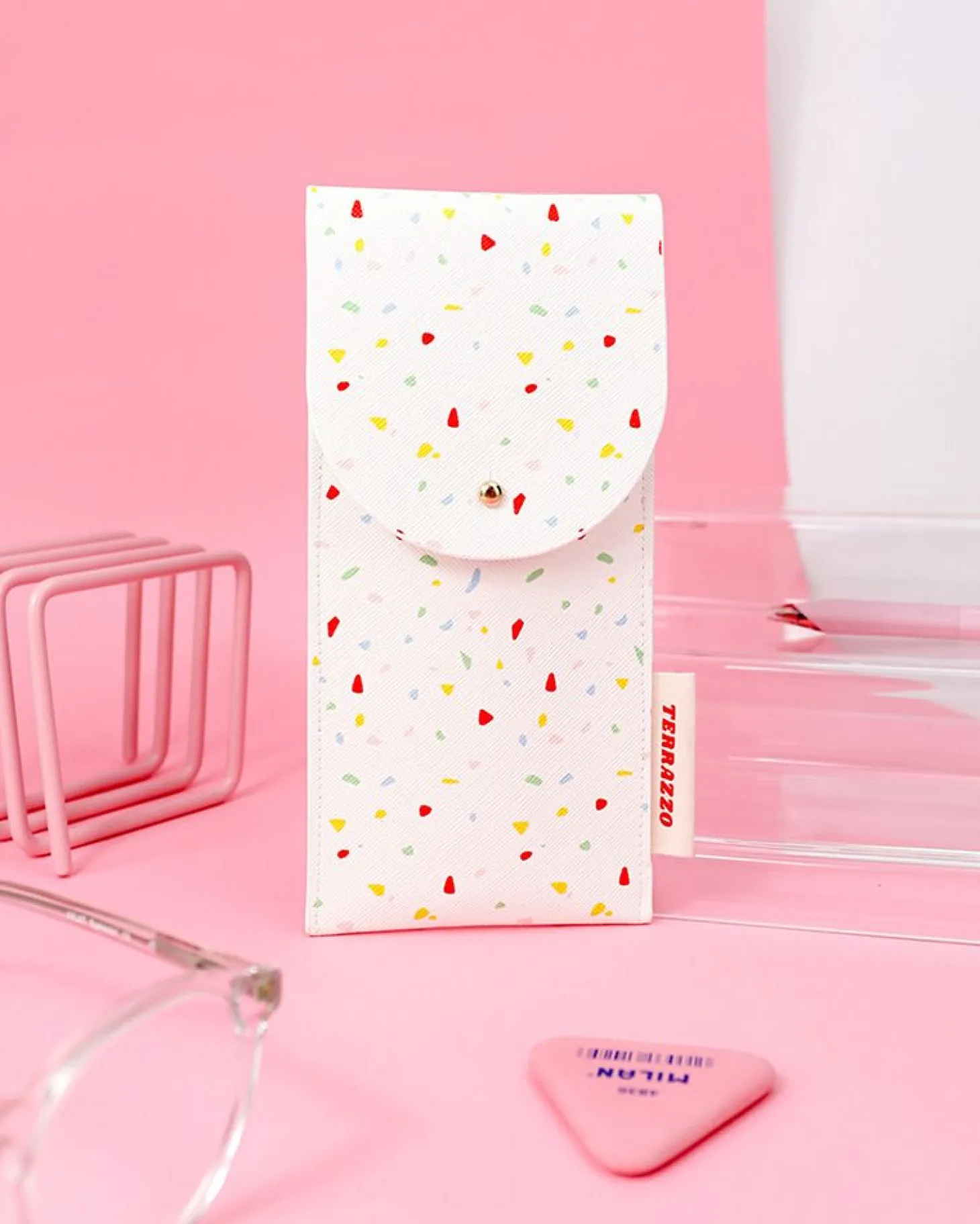 Terrazzo Pencil Case