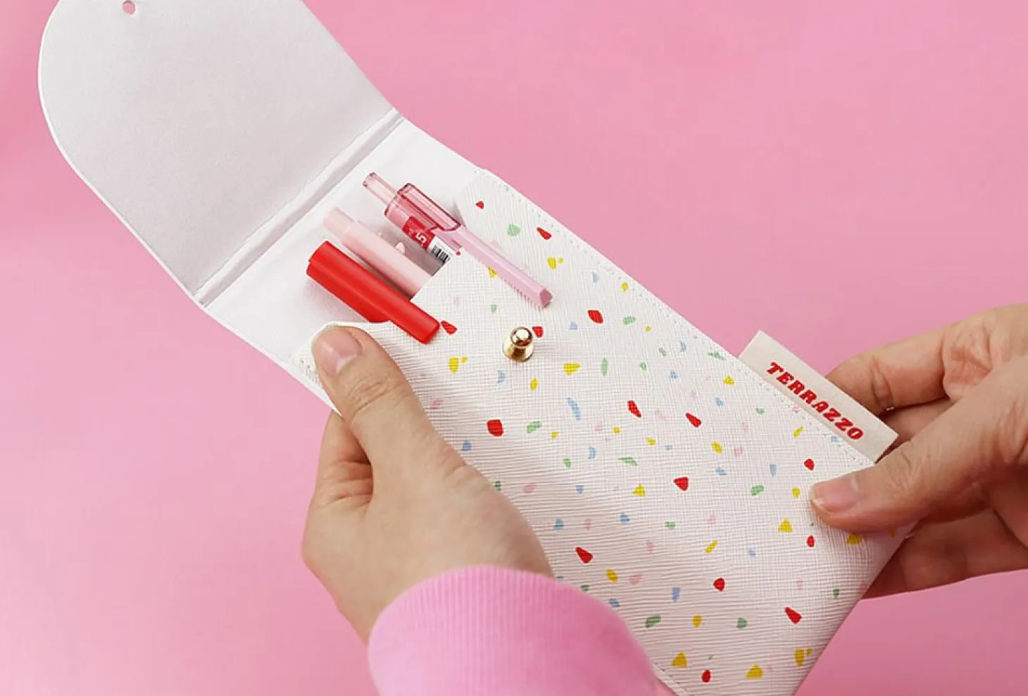 Terrazzo Pencil Case