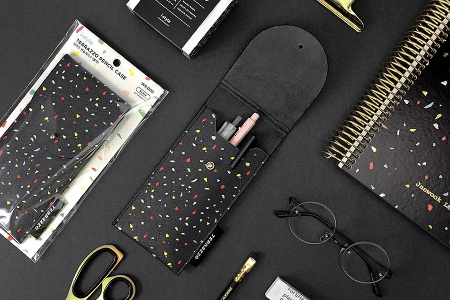 Terrazzo Pencil Case