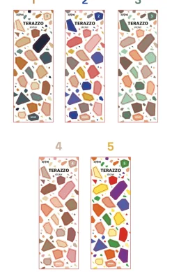 Terrazzo Removable Deco Sticker