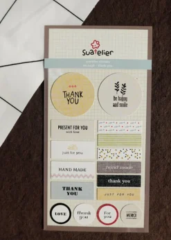 Thank You Deco Sticker