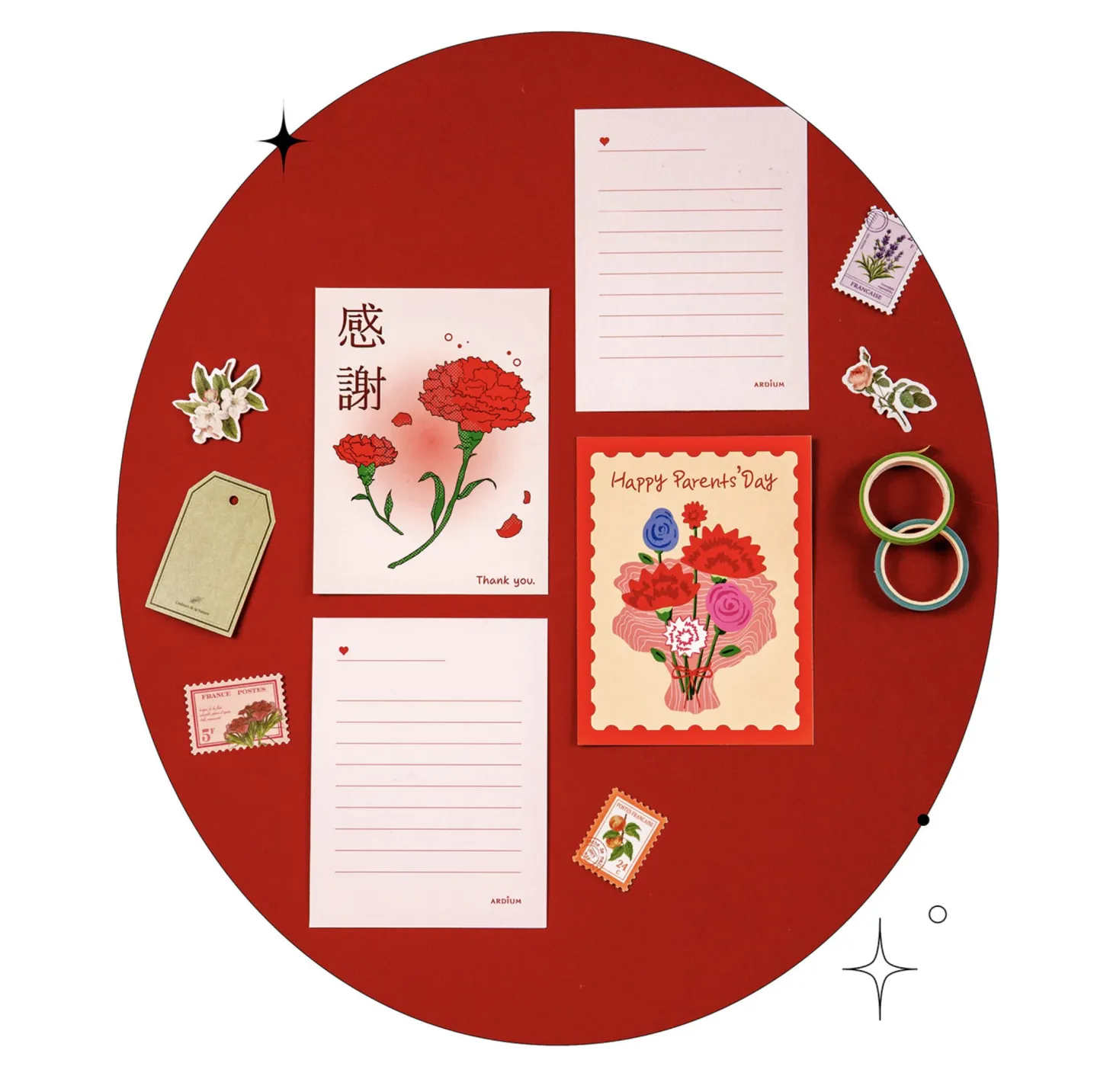 Thank You Message Card
