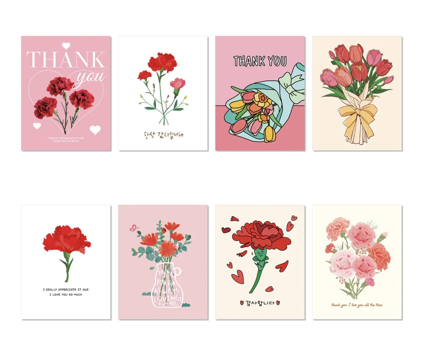 Thank You Message Card