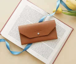 Thank You Vegan Leather Slim Pouch
