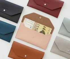 Thank You Vegan Leather Slim Pouch