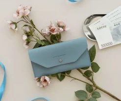 Thank You Vegan Leather Slim Pouch