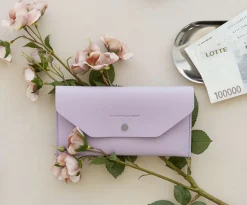 Thank You Vegan Leather Slim Pouch