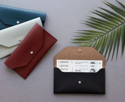 Thank You Vegan Leather Slim Pouch