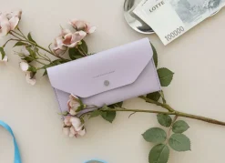 Thank You Vegan Leather Slim Pouch
