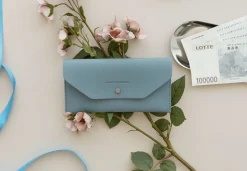 Thank You Vegan Leather Slim Pouch