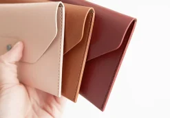 Thank You Vegan Leather Slim Pouch