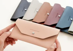 Thank You Vegan Leather Slim Pouch