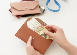 Thank You Vegan Leather Slim Pouch