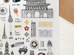 The Beauty of Korea Deco Sticker