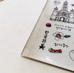 The Beauty of Korea Deco Sticker