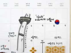 The Beauty of Korea Deco Sticker