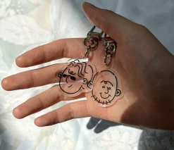 Themed Acrylic Key Ring v2