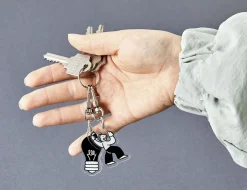 Themed Acrylic Key Ring v2
