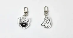 Themed Acrylic Key Ring v1