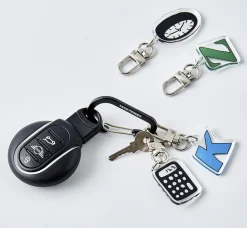 Themed Acrylic Key Ring v1