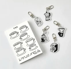 Themed Acrylic Key Ring v1