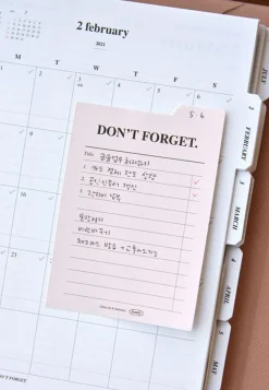 Themed Index Sticky Note
